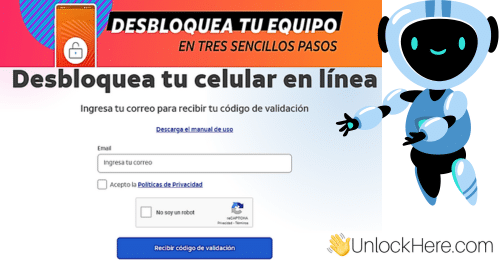 ¿Cómo consigo un código para desbloquear mi celular de AT&T?