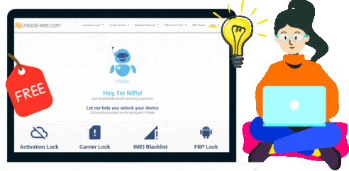 Eliminar el bloqueo de activación con UnlockHere