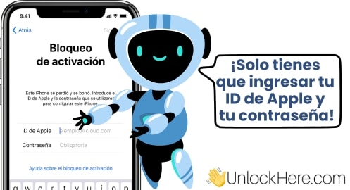 ¿Cómo se desactiva el bloqueo de activación en un iPhone o iPad?