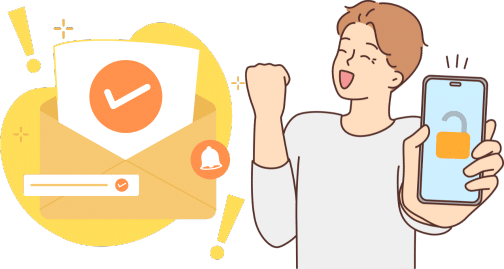 Espera la notificación de desbloqueo