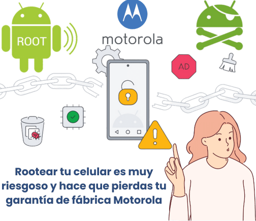 Haciéndole "Rooting" al dispositivo Motorola