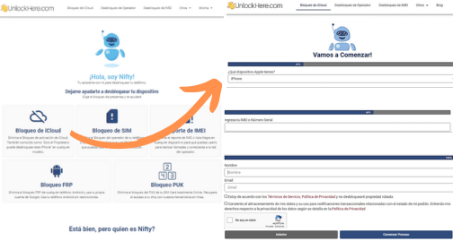 Ingresa a UnlockHere.com