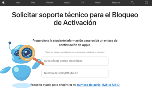Iniciar una solicitud de soporte técnico directo con Apple
