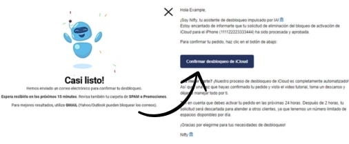 Pasos para poder eliminar el bloqueo de iCloud con UnlockHere