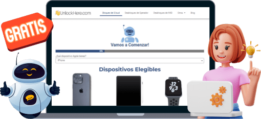 Usar el servicio remoto de UnlockHere para un desbloqueo por IA