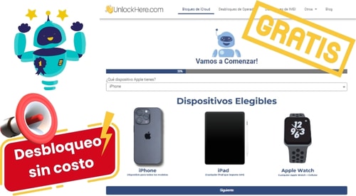 ¡Te permitimos anular el bloqueo de activación sin tener que pagar nada!
