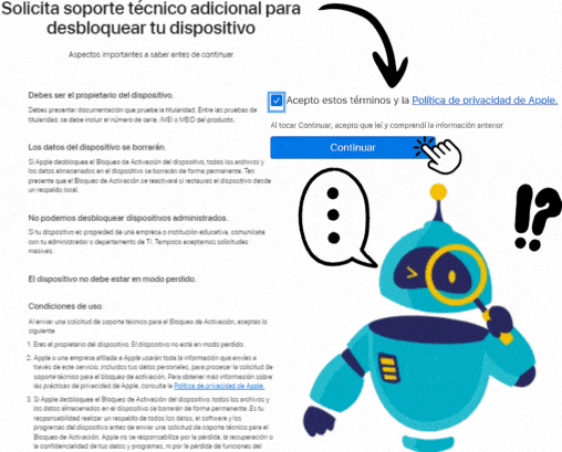 ¿Cuáles son las políticas para iniciar una solicitud de soporte con Apple?