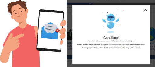 2. Activa la orden vía email