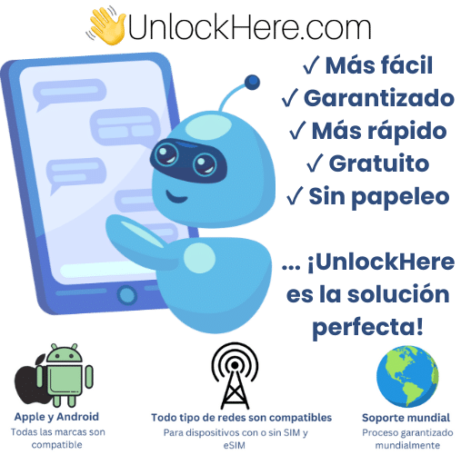 ¿Es mejor desbloquear un Sony Xperia con el operador o con UnlockHere?