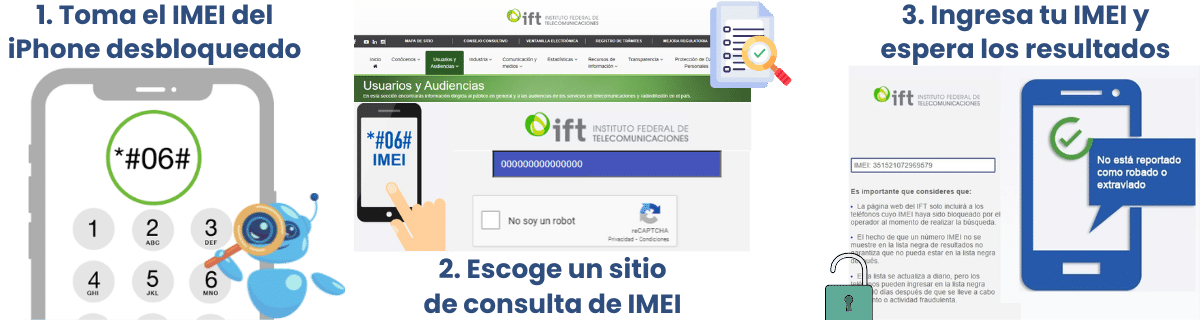 Después del desbloqueo, ¿Cómo sé que mi IMEI ya no está en lista negra?