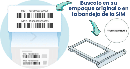 Revisa la caja original