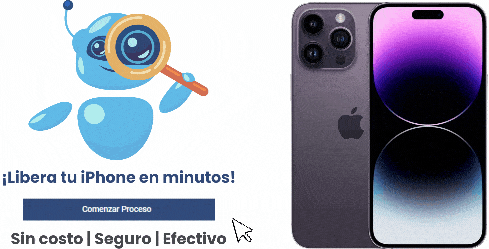 Método #1 de liberación de IMEI iPhone 14 Pro Max