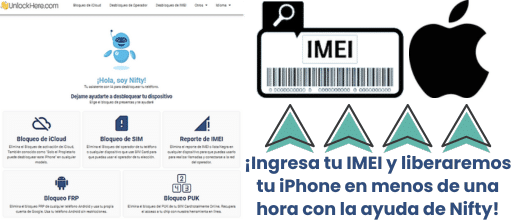 ¿Cómo desbloquear un iPhone SE con UnlockHere?
