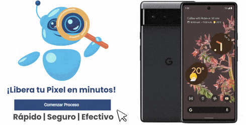 Método #1 de desbloqueo de FRP Google Pixel