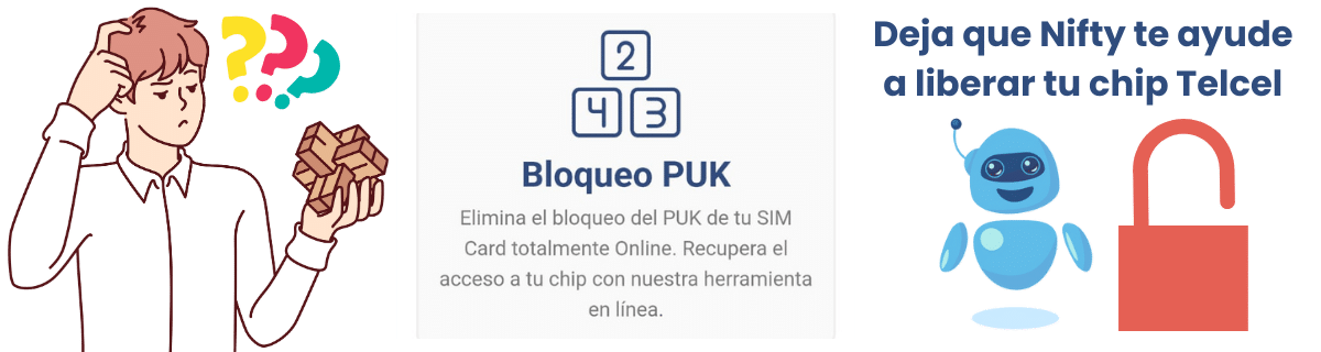 Cómo desbloquear una tarjeta SIM sin el código PUK Telcel
