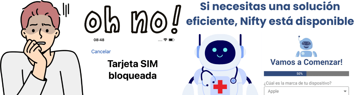 La SIM está bloqueada. ¿Cómo se puede desbloquear ahora?