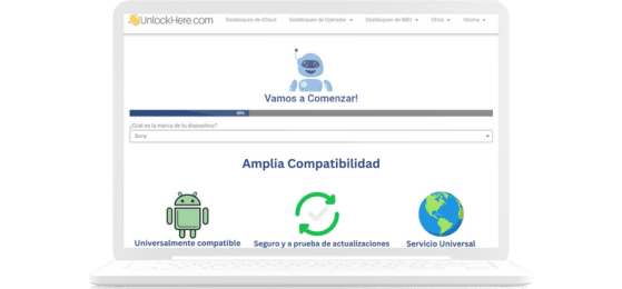 Paso 1: Ingresa la información de tu dispositivo desde tu PC