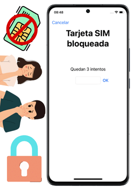 Qué pasa si se bloquea tanto el PIN como el PUK?
