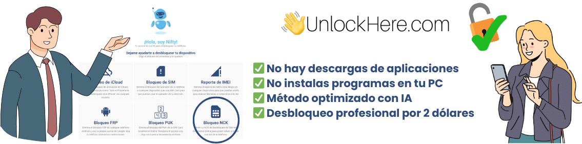 UnlockHere, ¡Tu aliado para obtener el pin de desbloqueo de SIM de Movistar!