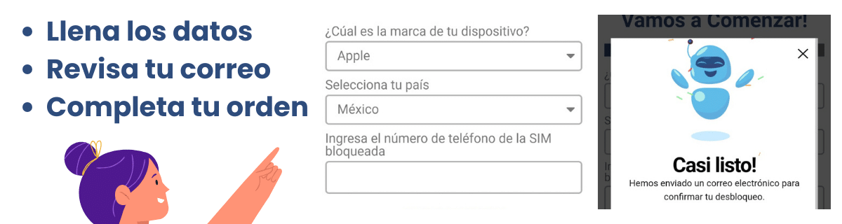 ¿Cómo se puede desbloquear la tarjeta SIM sin el PUK con UnlockHere?