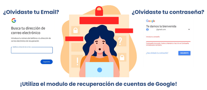 ¿Cómo se resetea la contraseña de una cuenta Google