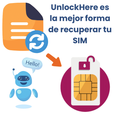 ¿Hay otras forma de recuperar mi SIM?