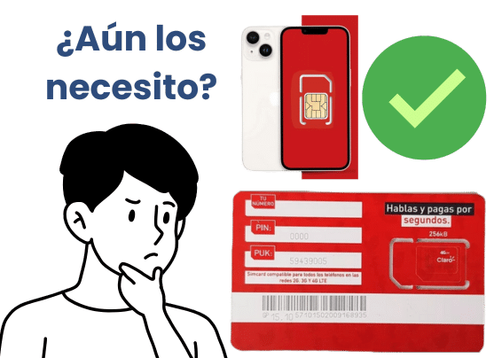 ¿Por qué las SIM card de Claro piden que pongas el PIN y el PUK?
