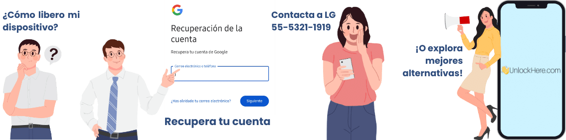 ¿Puedo liberar mi dispositivo sin tener la contraseña de la cuenta de Gmail