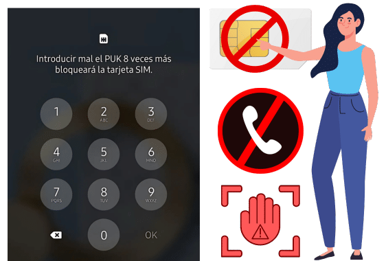 ¿Se puede desbloquear una SIM sin un código PUK?