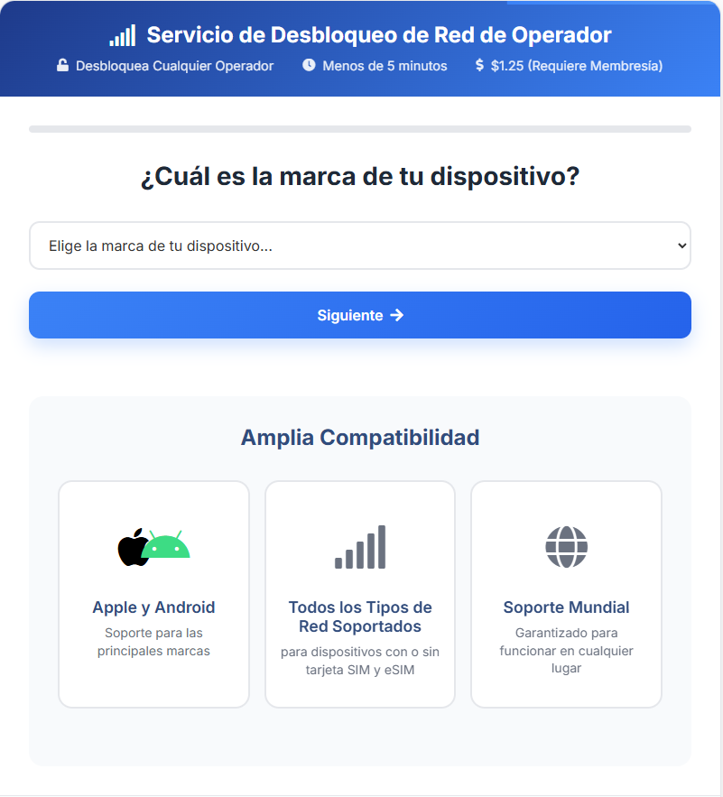 Tutorial de desbloqueo Movistar Argentina paso 1 y 2 - UnlockHere