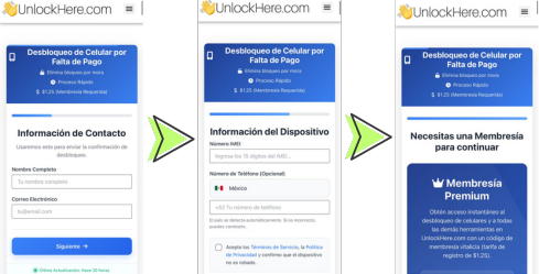 Cómo funciona el servicio de desbloqueo externo con IMEI