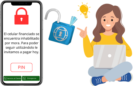 PIN para desbloquear celular Claro por mora en 1h | Colombia