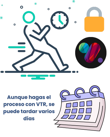Si hago el desbloqueo con el operador, ¿el desbloqueo de IMEI VTR es inmediato?