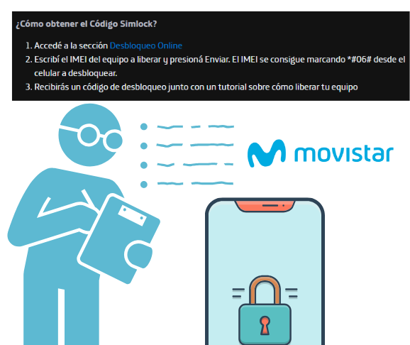 Localizar el IMEI en la caja o la bandeja SIM