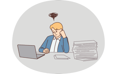 Tiempo y dificultad al consultar manualmente