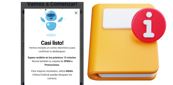 UnlockHere te dice cómo liberar un celular Personal - Paso 3