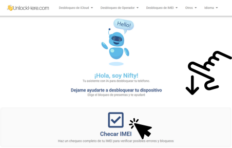 Paso 1: Visitar UnlockHere.com