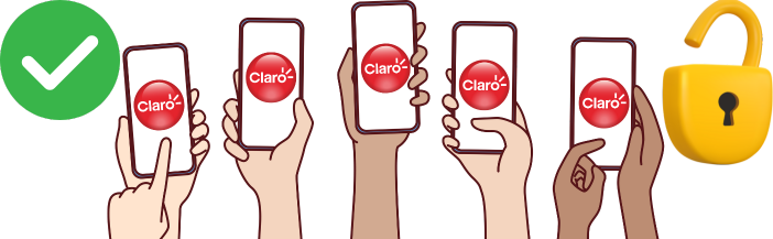 Desbloqueo celular en mora Claro