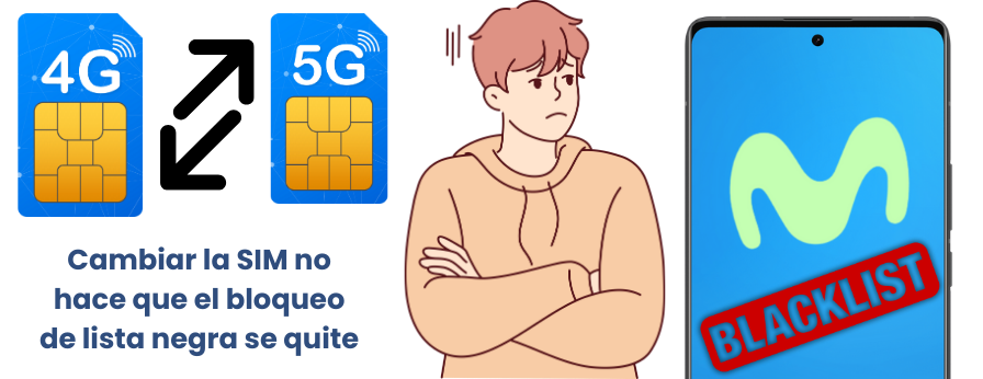 ¿Cambiar de SIM card hace que se quite la restricción de red de lista negra? - UnlockHere