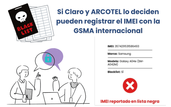 Sistema internacional de bloqueo IMEI