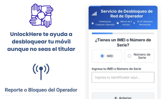 Desbloquear T-Mobile sin ser titular