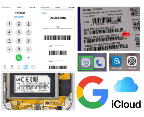 Captura de pantalla IMEI