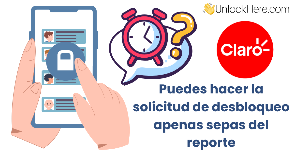 ¿Cuándo se puede hacer la solicitud de desbloqueo del IMEI?