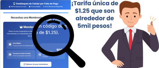¿Cuánto vale liberar celulares reportados por falta de pago?