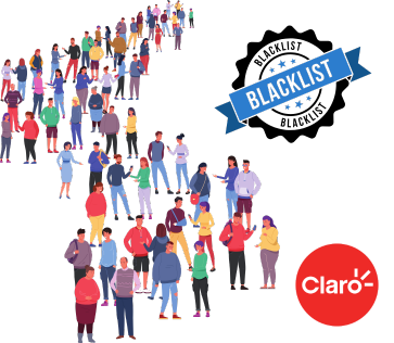 Estadísticas de bloqueos Claro
