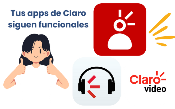 Apps de Claro después del desbloqueo