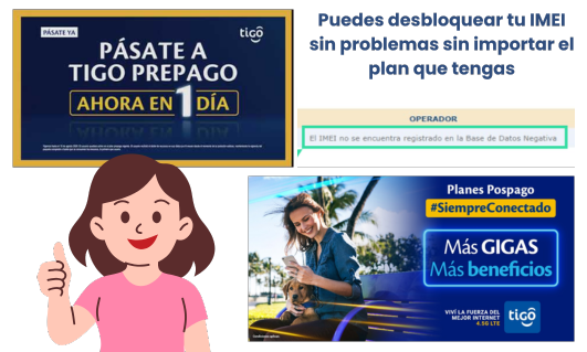 ¿Funciona la liberación de IMEI para celulares Tigo prepago y pospago?