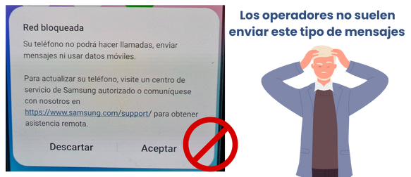 ¿Por qué mi celular no tiene un mensaje o notificación de que fue reportado?