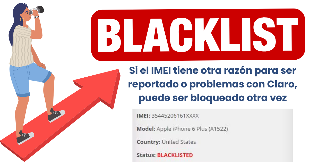 Posibilidad de rebloqueo de IMEI
