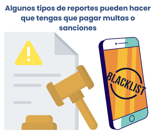 ¿Puedo ser sancionado por usar un celular bloqueado?